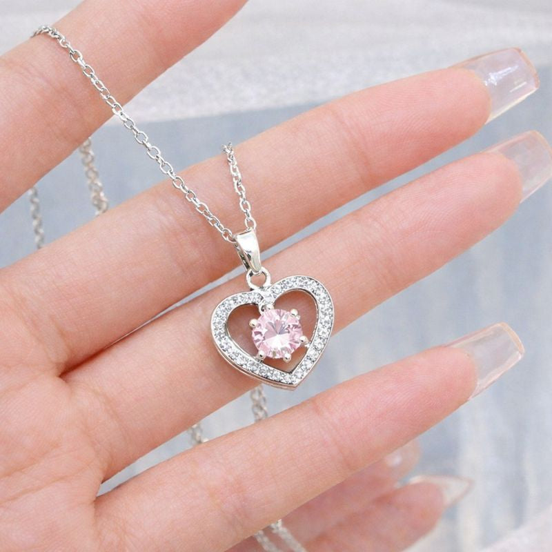 Love Heart Gold Plated Pendant Necklace
